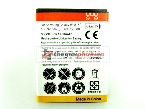 Pin Samsung Galaxy W - i8150